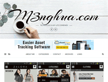 Tablet Screenshot of m3nghua.com